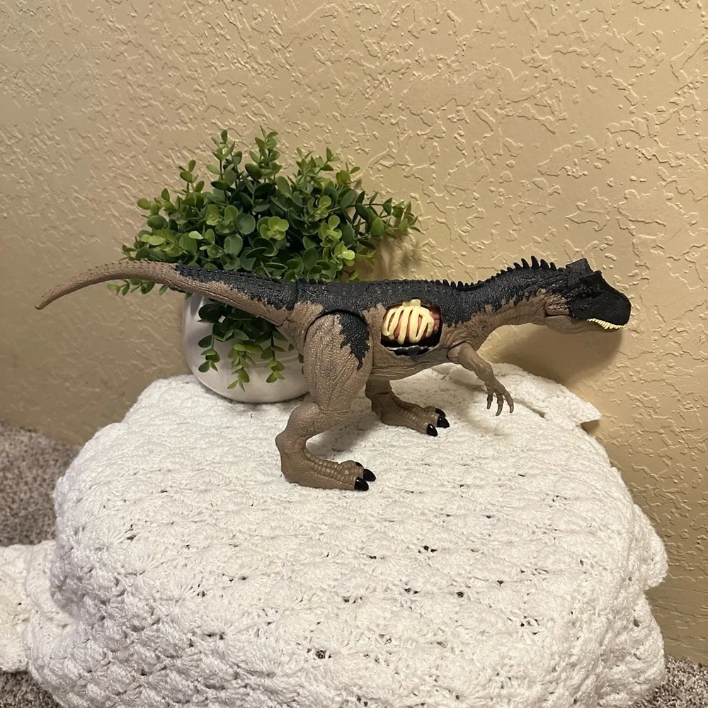 Jurassic World Dominion Extreme Damage Roarin' Allosaurus HFK06 Dinosaur Mattel - Picture 6 of 14